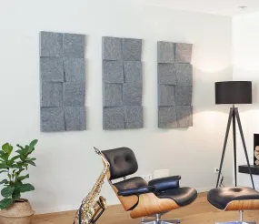 Absorbeur acoustique tridimensionnel Silenti &quot;Slope M&quot; gris clair 92742515010 acheter à bas prix 