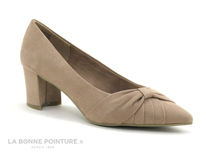 Achat chaussures Marco Tozzi Femme Escarpin, vente Marco Tozzi 2-22400-29 Nude - Escarpin rose - Talon incurve
