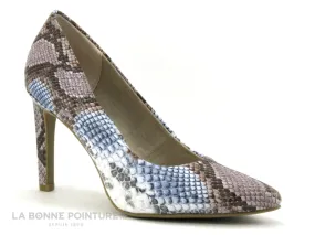 Achat chaussures Marco Tozzi Femme Escarpin, vente Marco Tozzi 2-22415-26 Sky Structure - Multi python - Escarpin