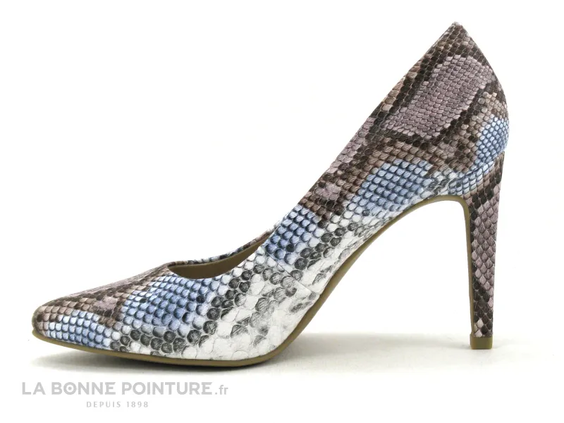 Achat chaussures Marco Tozzi Femme Escarpin, vente Marco Tozzi 2-22415-26 Sky Structure - Multi python - Escarpin