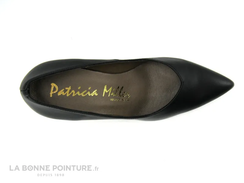 Achat chaussures Patricia Miller Femme Escarpin, vente Patricia Miller 5137 Noir - Escarpin pointu  - Talon aiguille