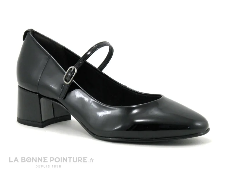 Achat chaussures Tamaris Femme Escarpin, vente Tamaris 1-22312-43 Black - Escarpin pointu noir avec bride dessus