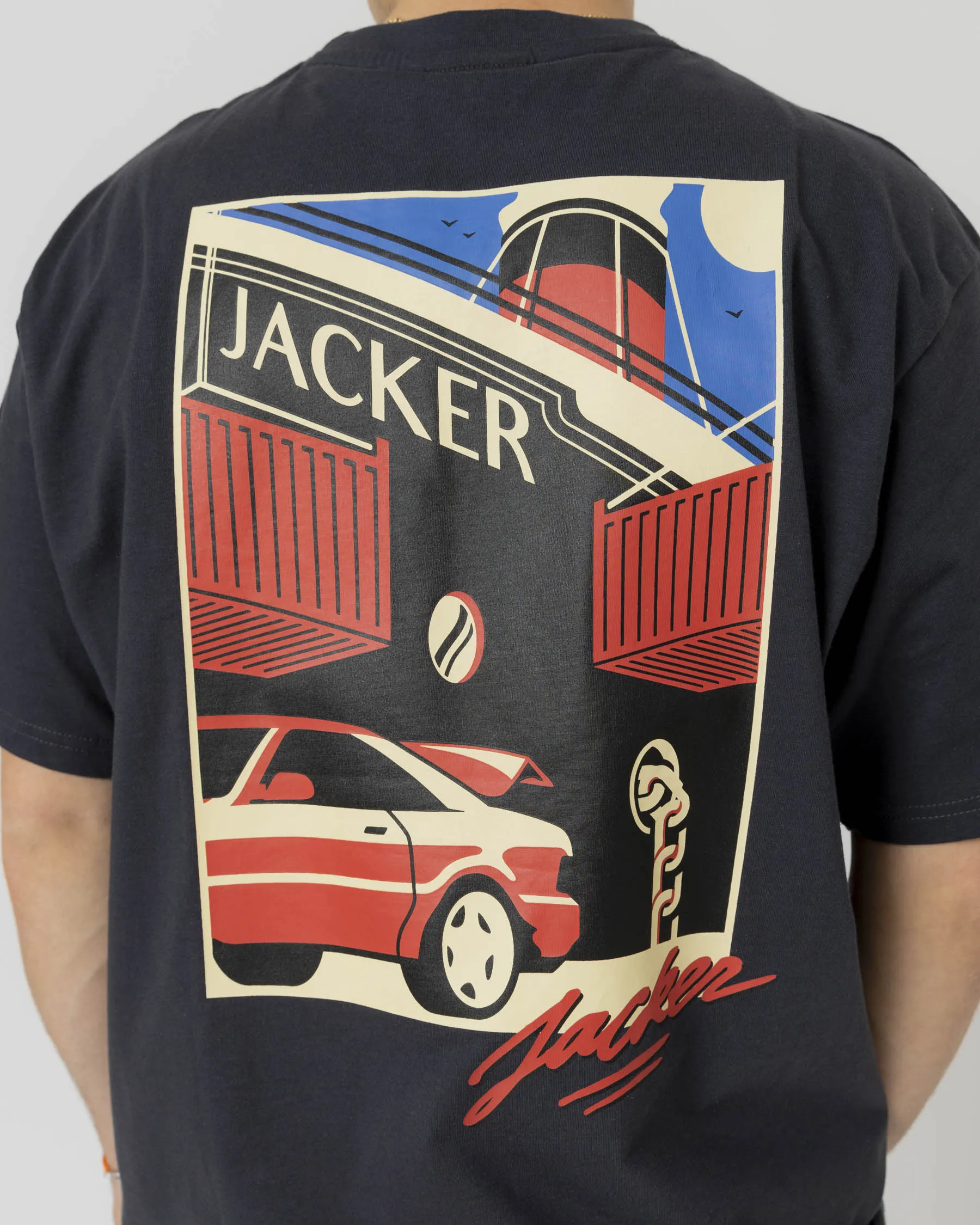 BLACK TRADE T-SHIRT - BLUE