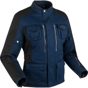 Blouson BORA SEGURA marine/noir - MAXXESS.FR, Blouson moto textile