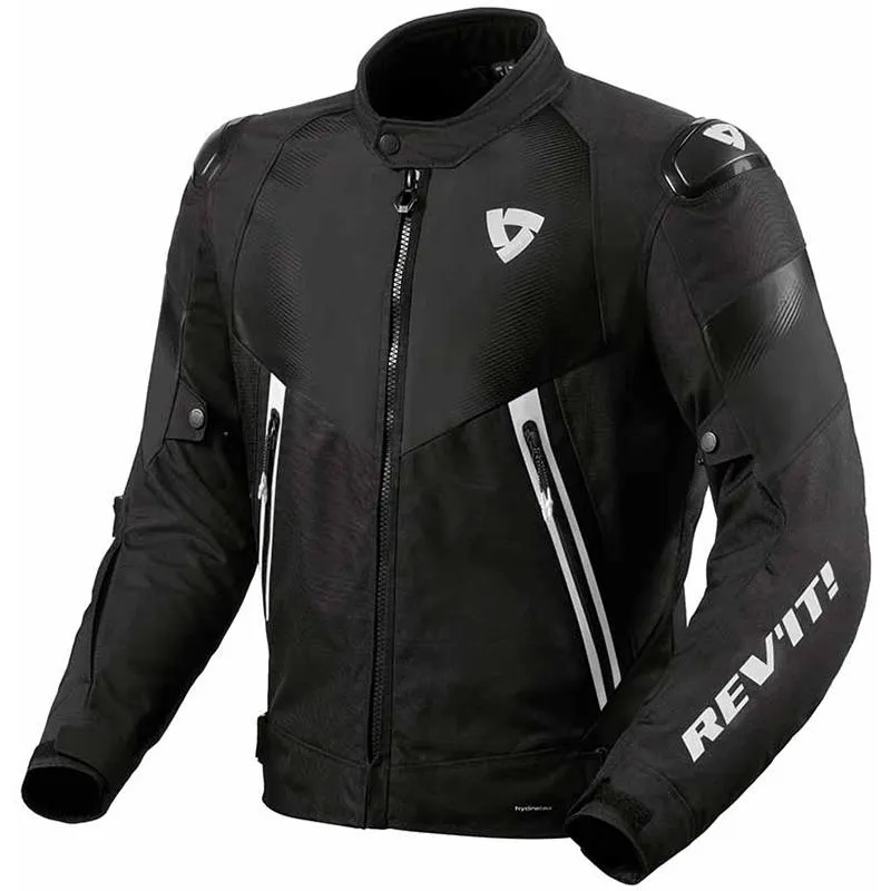 Blouson CONTROL H2O REVIT noir/blanc - MAXXESS.FR, Blouson moto textile