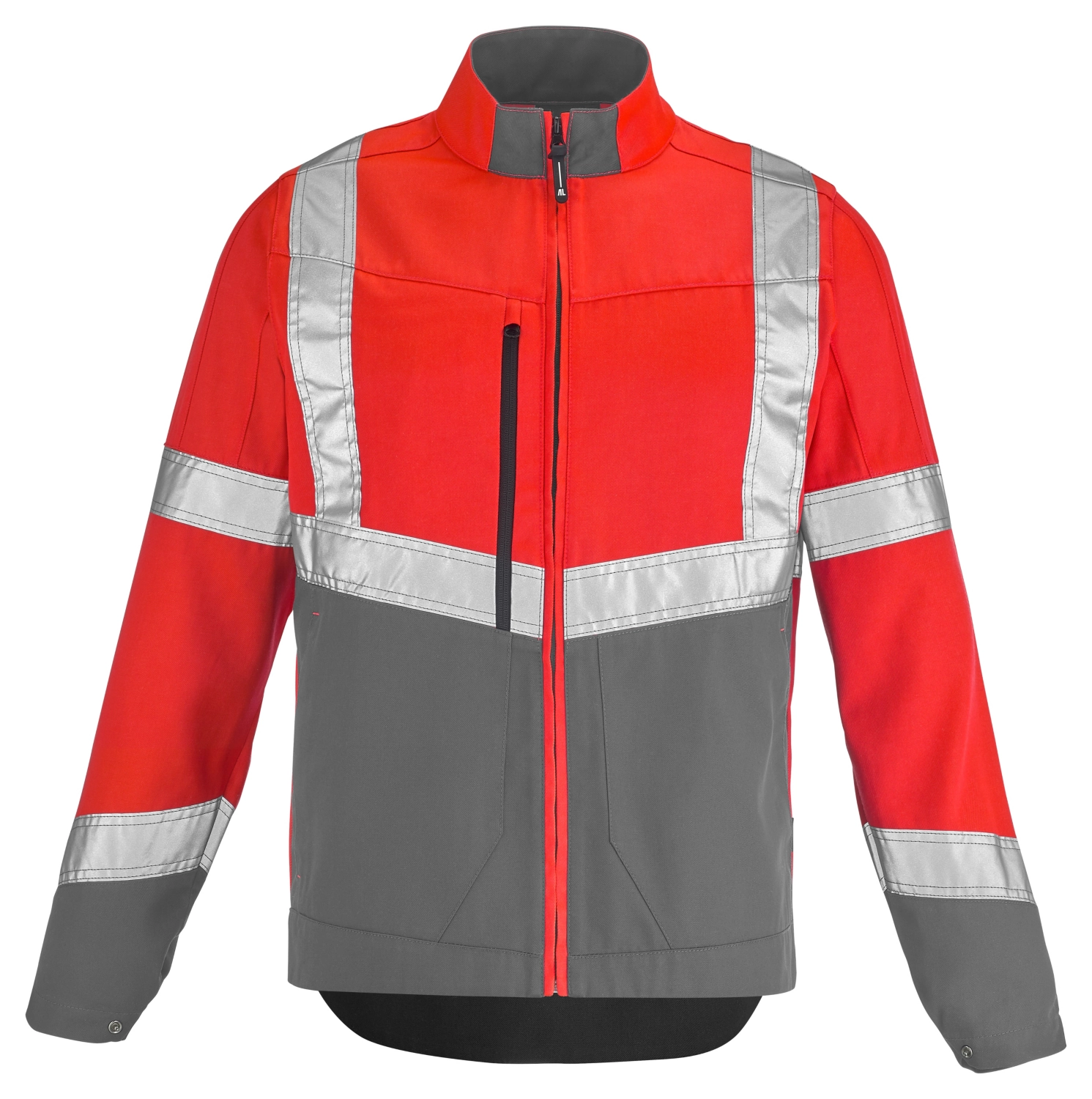 Blouson Lutea PI HV - Rouge / Gris minéral Lafont