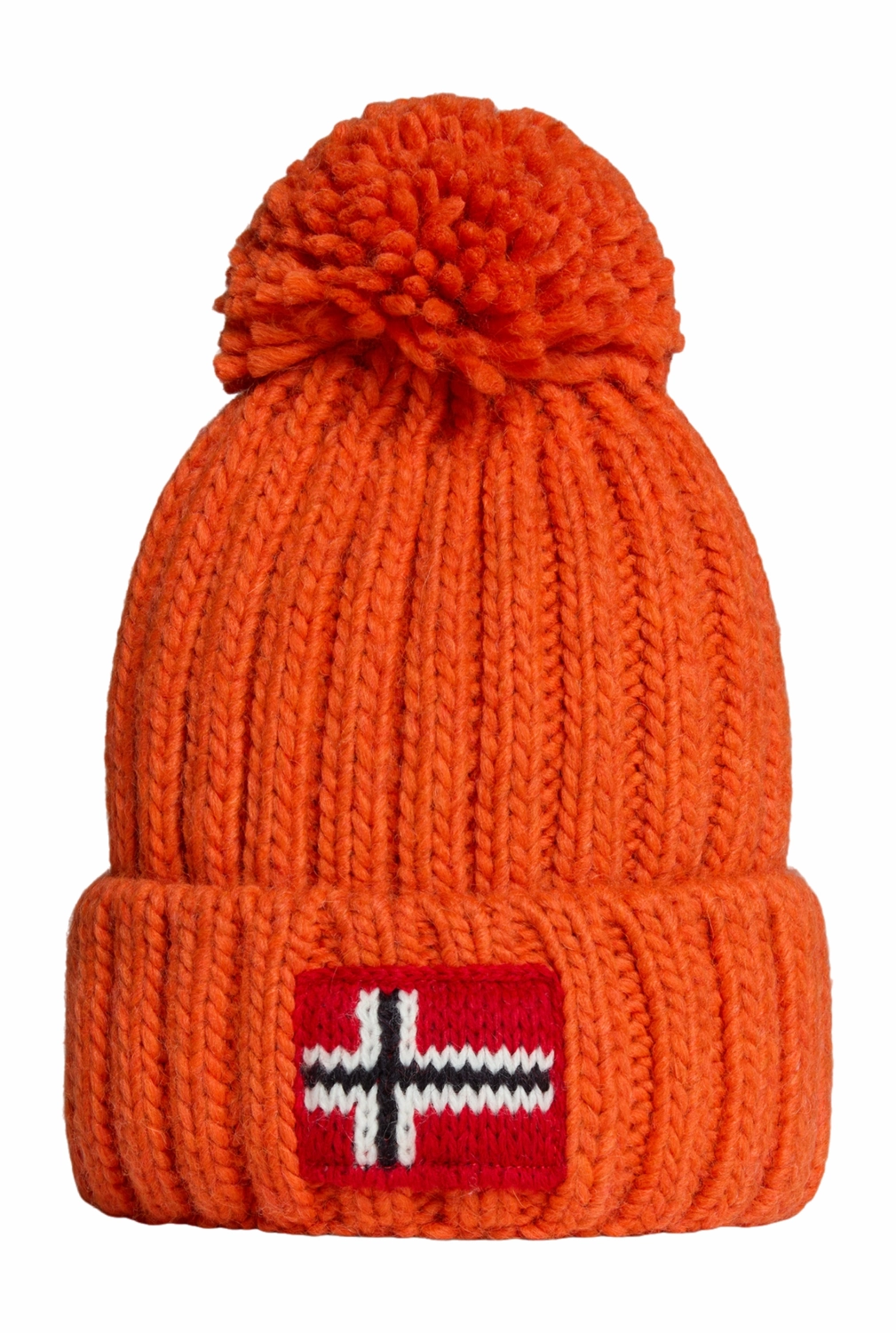 Bonnet Napapijri Enfant Semiury 6 Orange Red (20 Pouces)