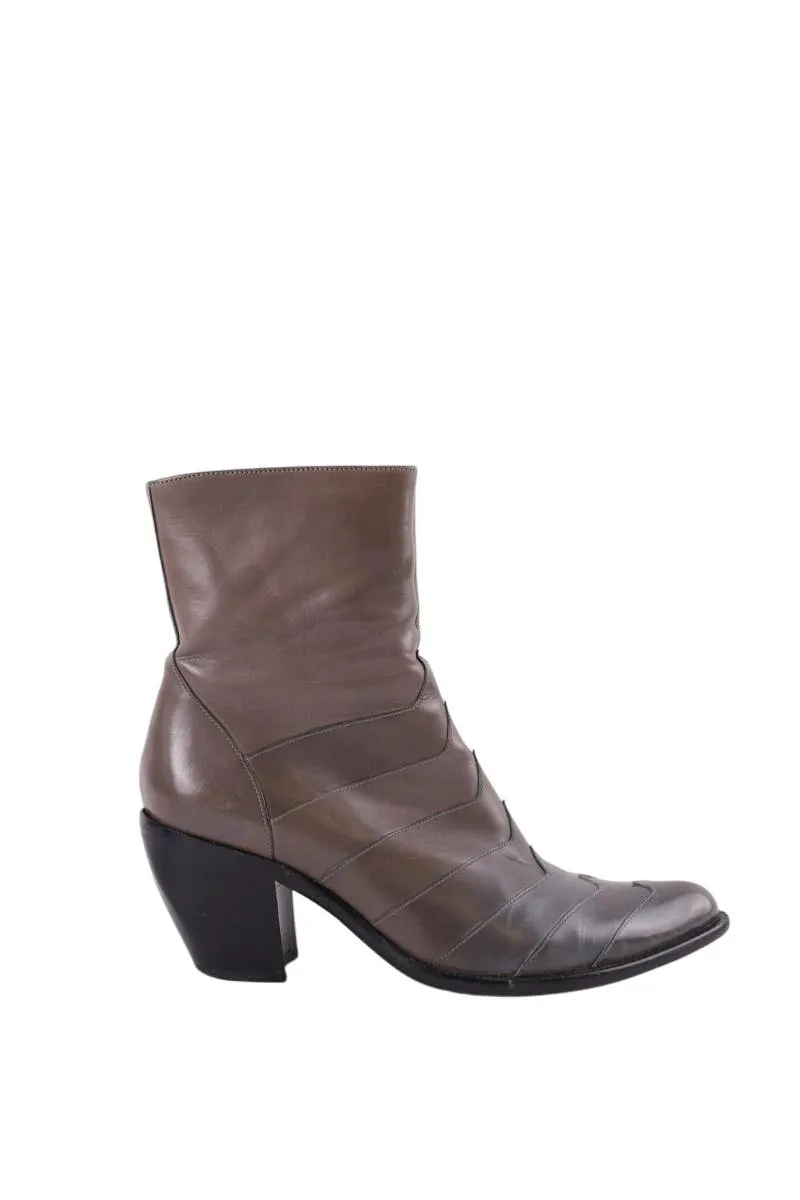 Boots en cuir