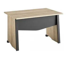 Bureau L. 80 cm MAMBO imitation Chêne et noir