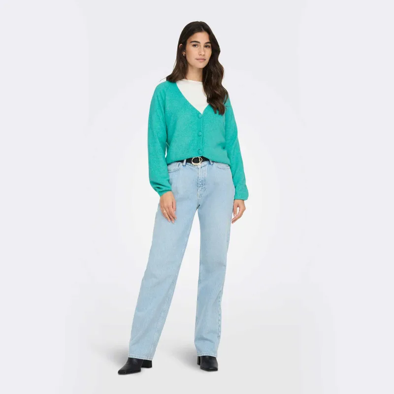 Cardigan en maille manches ballons Femme ONLY à prix dégriffé ! |
