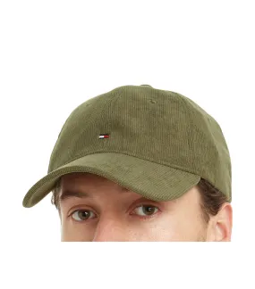 Casquette Tommy Hilfiger kaki côtelé