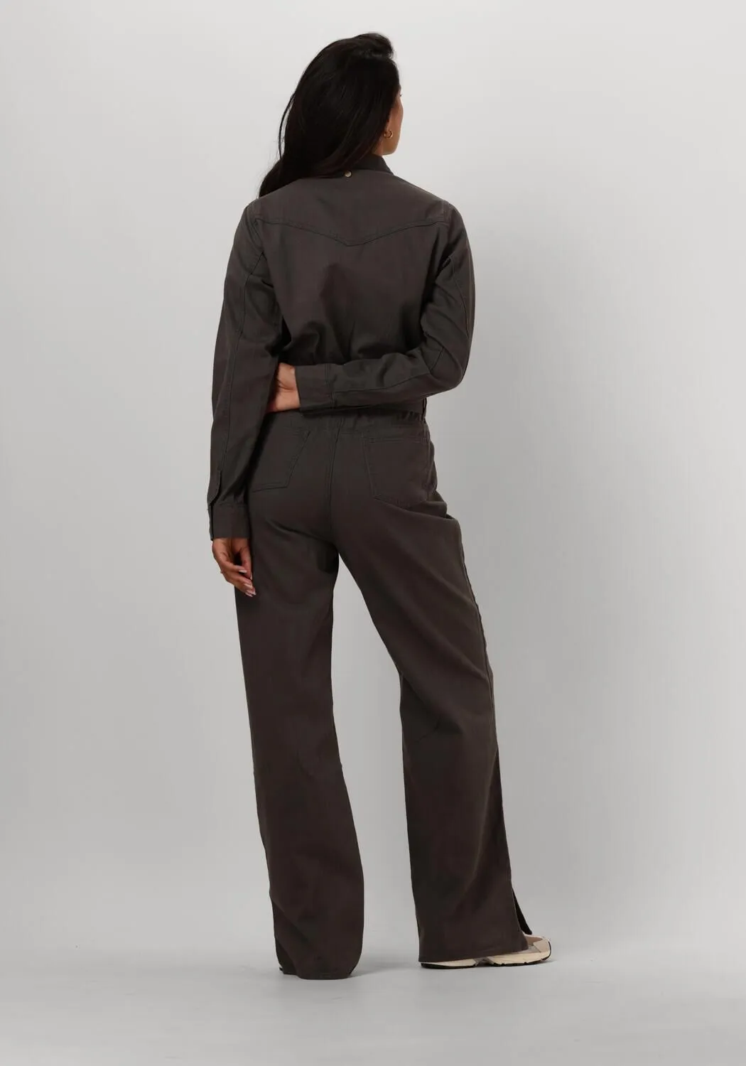circle of trust combinaison lina jumpsuit en gris