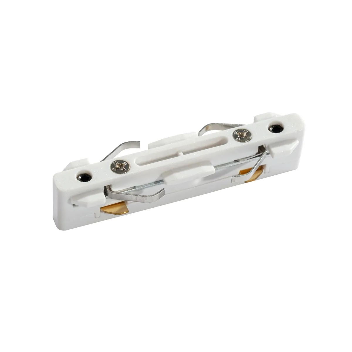 Connecteur en I pour rail blanc monophasé - Slimline