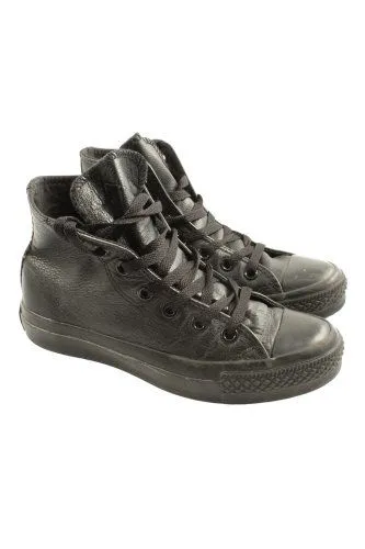 Converse Basket montante noir style décontracté