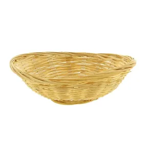 Corbeille à pain bambou Chine ovale 27x20x7cm Lot de 6 (Lot de 8) Prol 