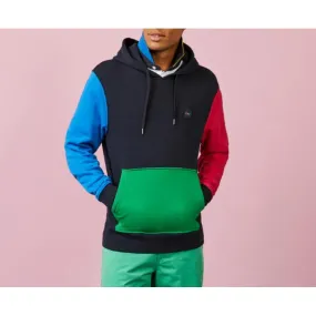 EDEN PARK - Sweat à capuche color-block bleu marine