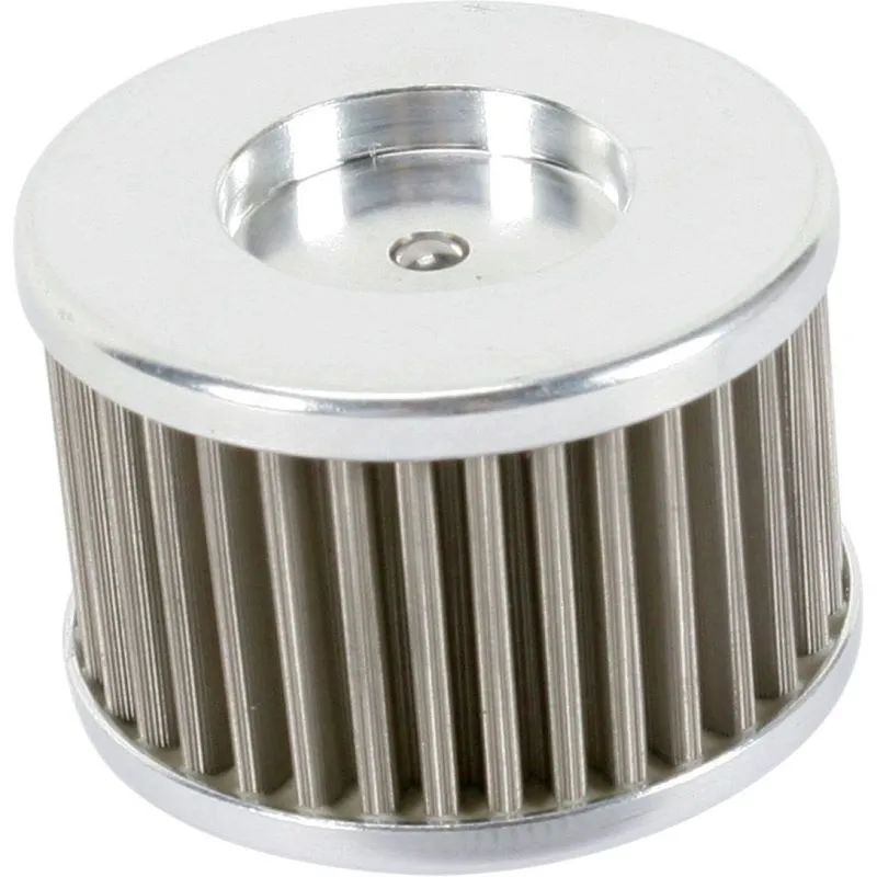 Filtre à huile en acier inoxydable pour quad,moto,ssv - piecemotoquad.fr
