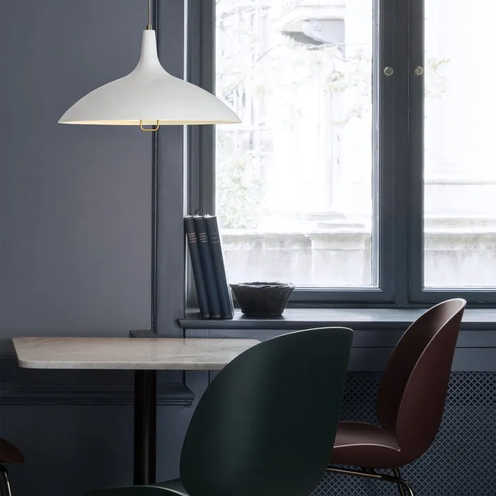 Gubi - Lampe à suspension 1965, laiton
