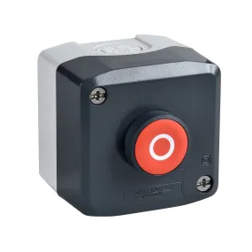 Harmony boite - 1 bouton poussoir rouge affleurant Ø22 - 1O - O - XALD112