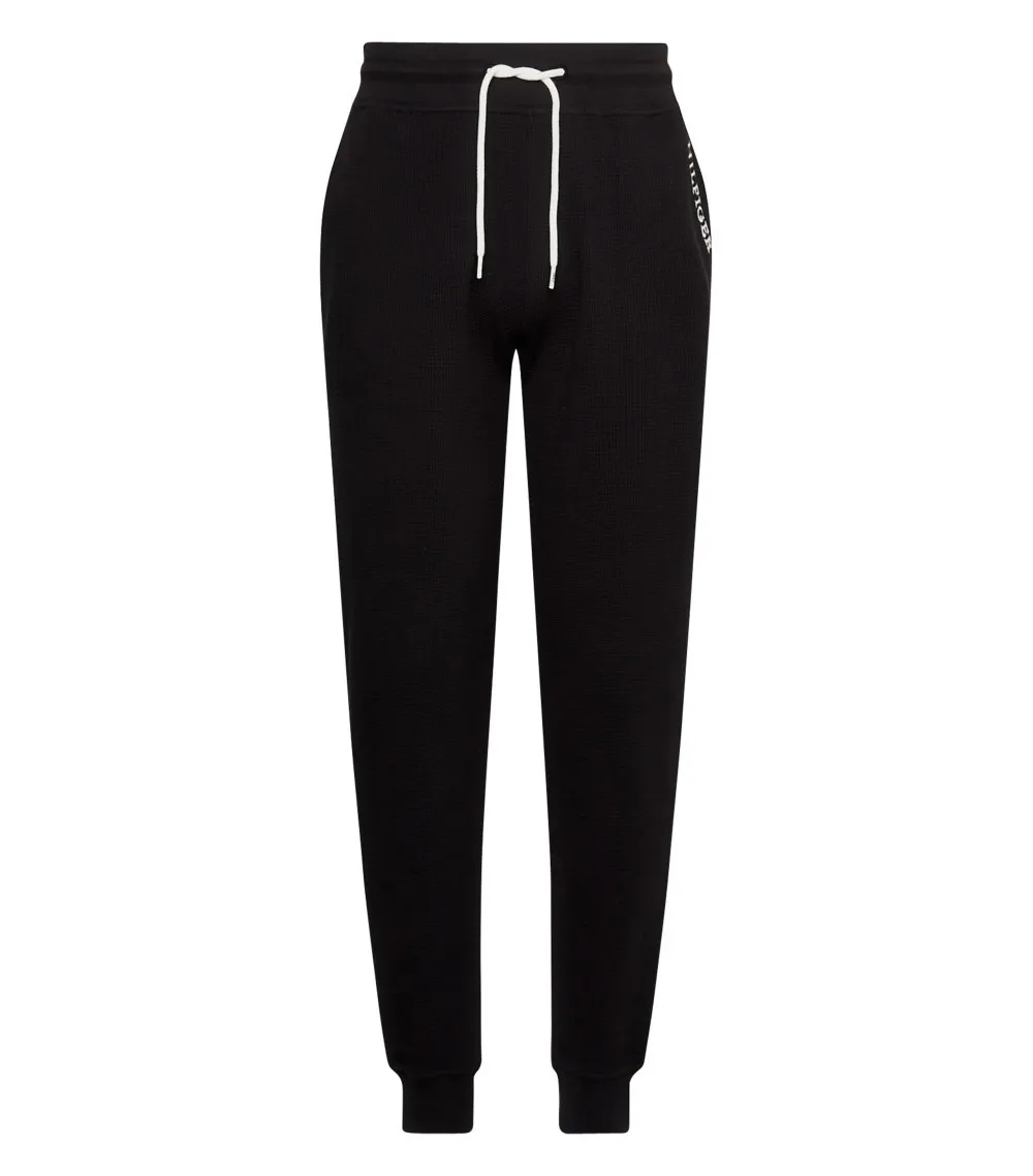 Jogging Tommy Hilfiger coton biologique noir