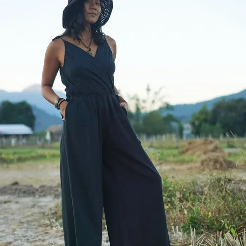 Jolie robe combinaison en coton