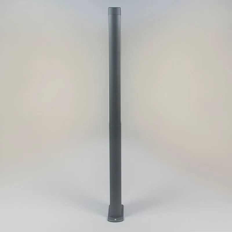 Lampadaire Moderne extérieur gris foncé 100cm incl. LED - Polo