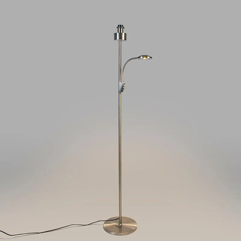 Lampadaire Trento acier combi