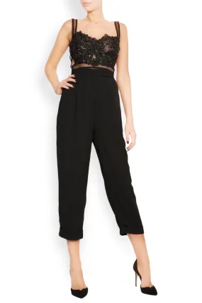 Lia Aram Pantalon en crêpe