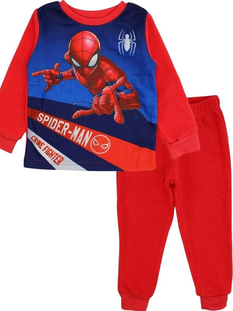Marvel - Pyjama garçon imprimé Spiderman - Rouge