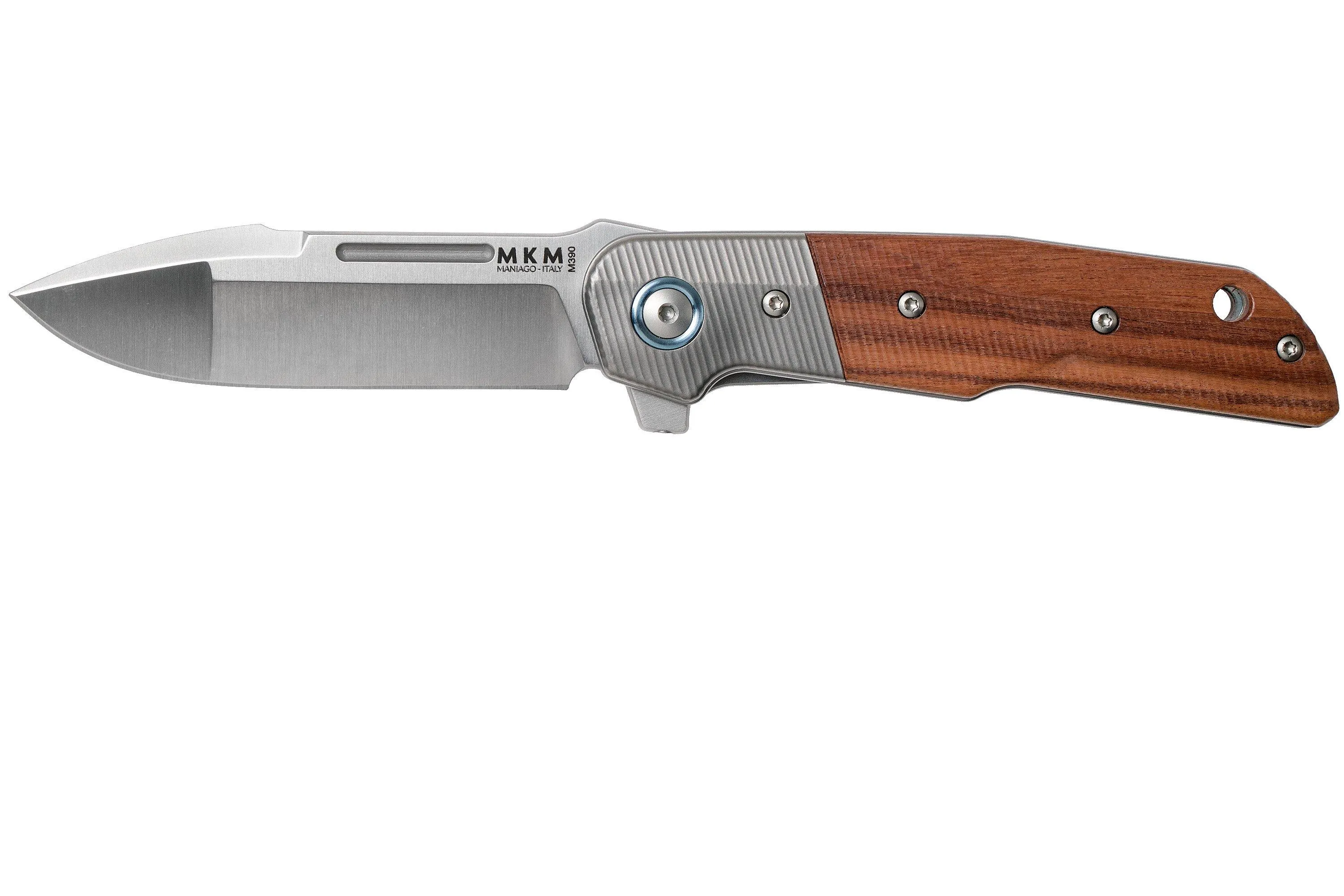 MKM Clap LS01-ST Titanium, Santos couteau de poche, Bob Terzuola design