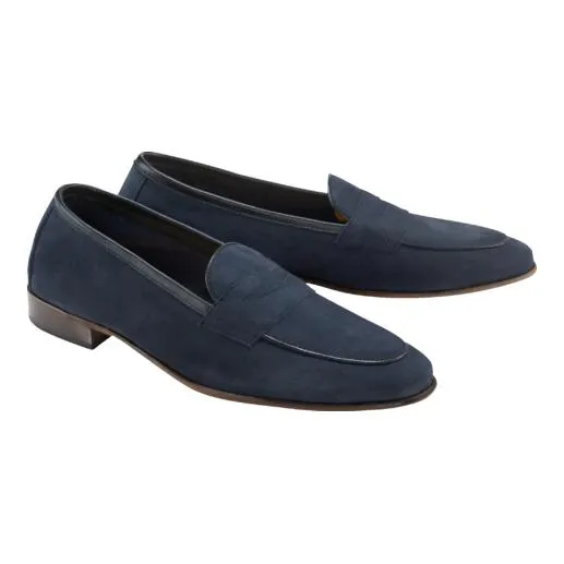 Mocassins en cuir nubuck de chèvre Profession Bottier