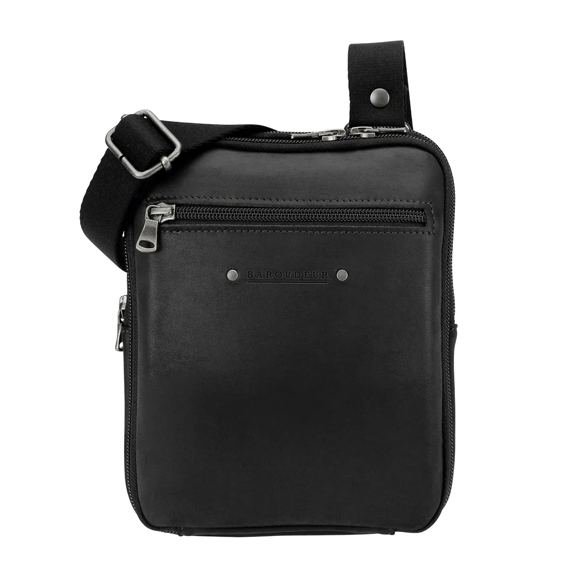Pochette double articulée - Homme - Cuir - Nouvelle Ere Evian