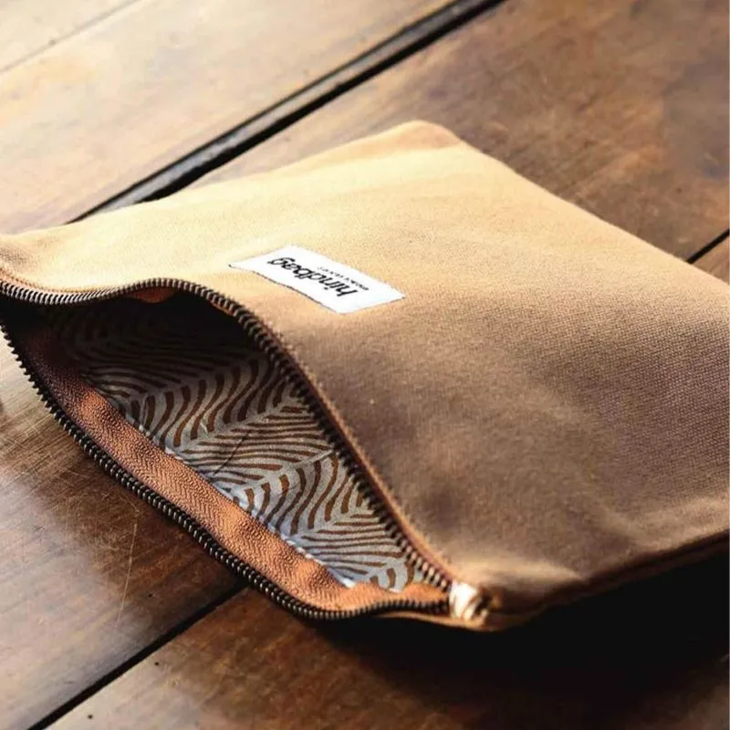Pochette Hindbag Ema 25 cm Cannelle - Marron