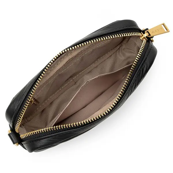 Pochette Smartphone Soft Matelassé Noir | Lancaster | Gandy.fr
