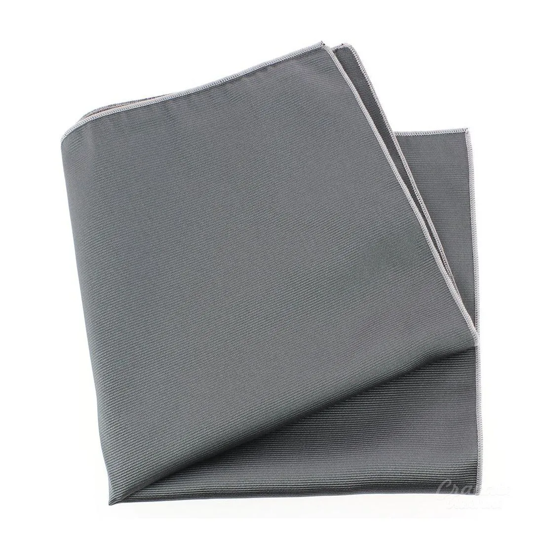 Pochette soie, Elefante, ourlet Rose crocus