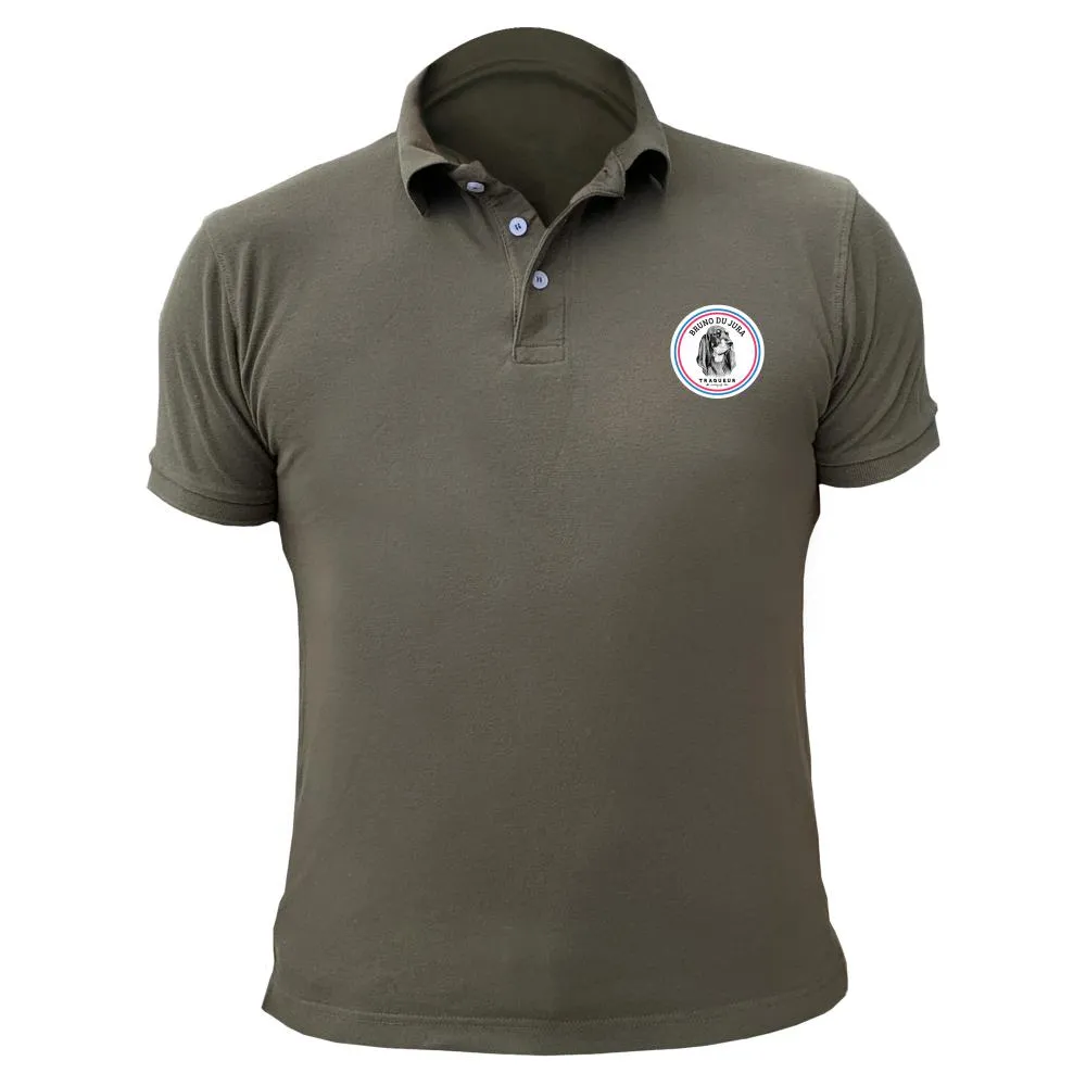 Polo Homme Ecusson Bruno du Jura