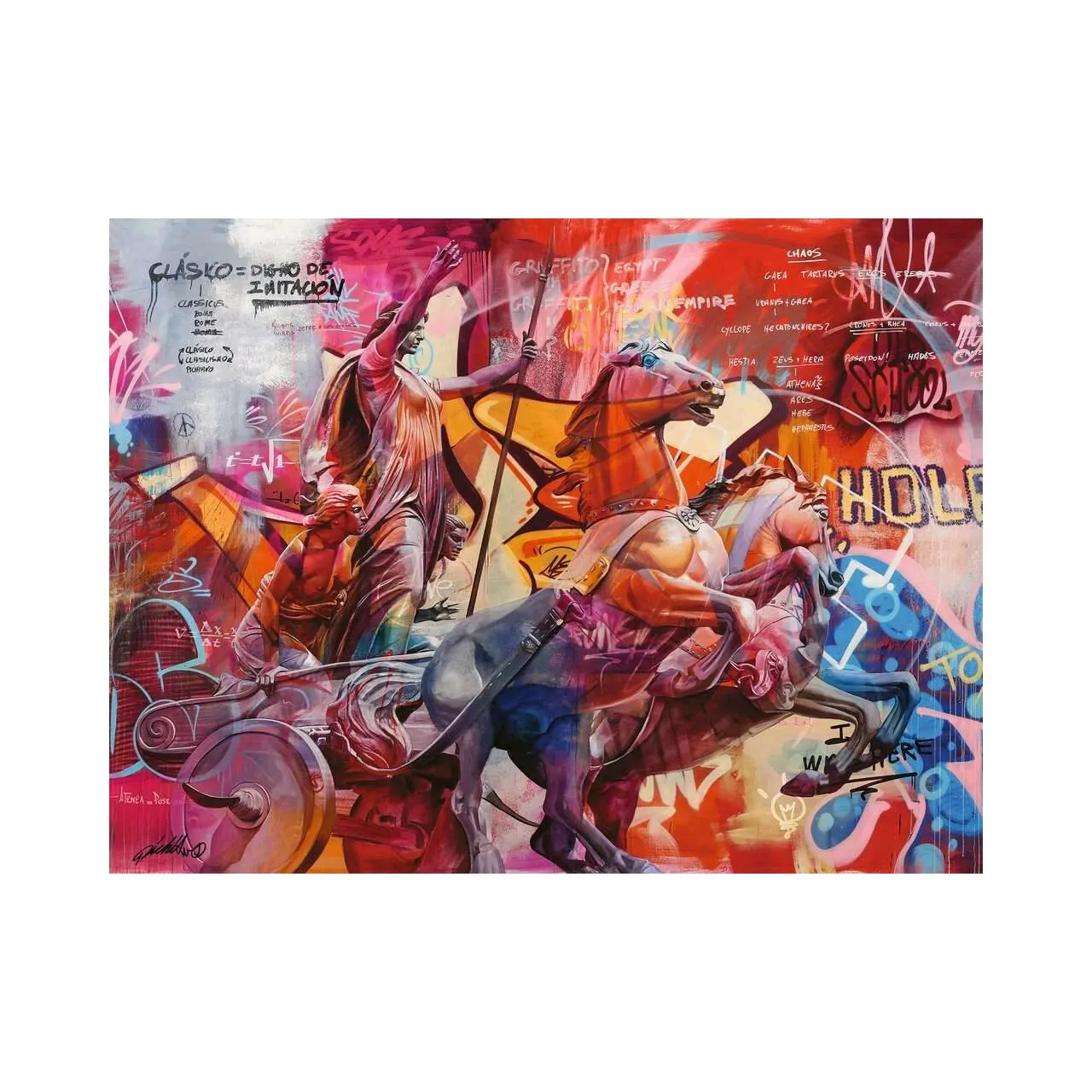 Puzzle 1500 pièces Ravensburger - Nike Déesse de la Victoire