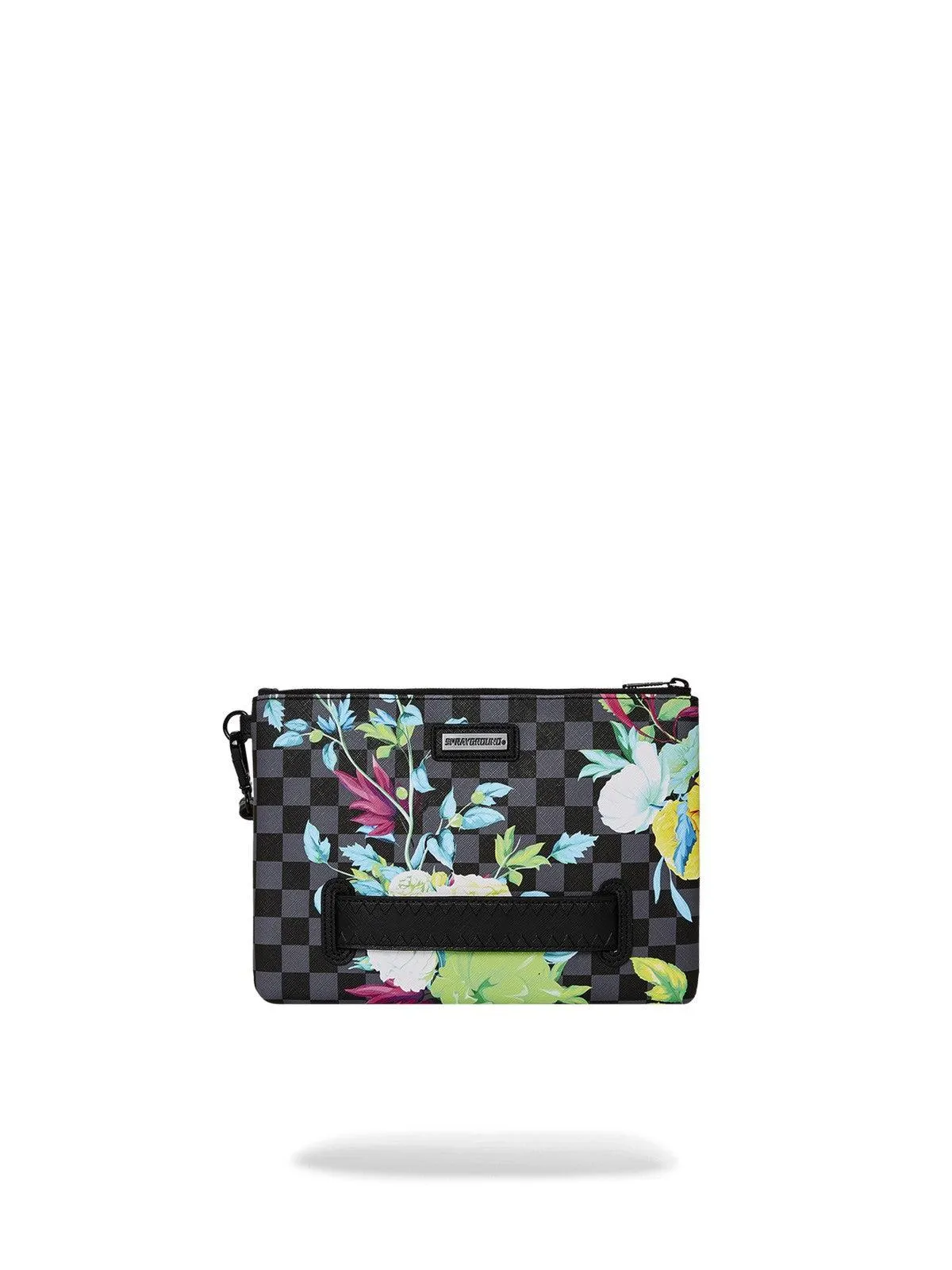 SPRAYGROUND Pochette fleurie fluo femme 910B5619NSZ Noir