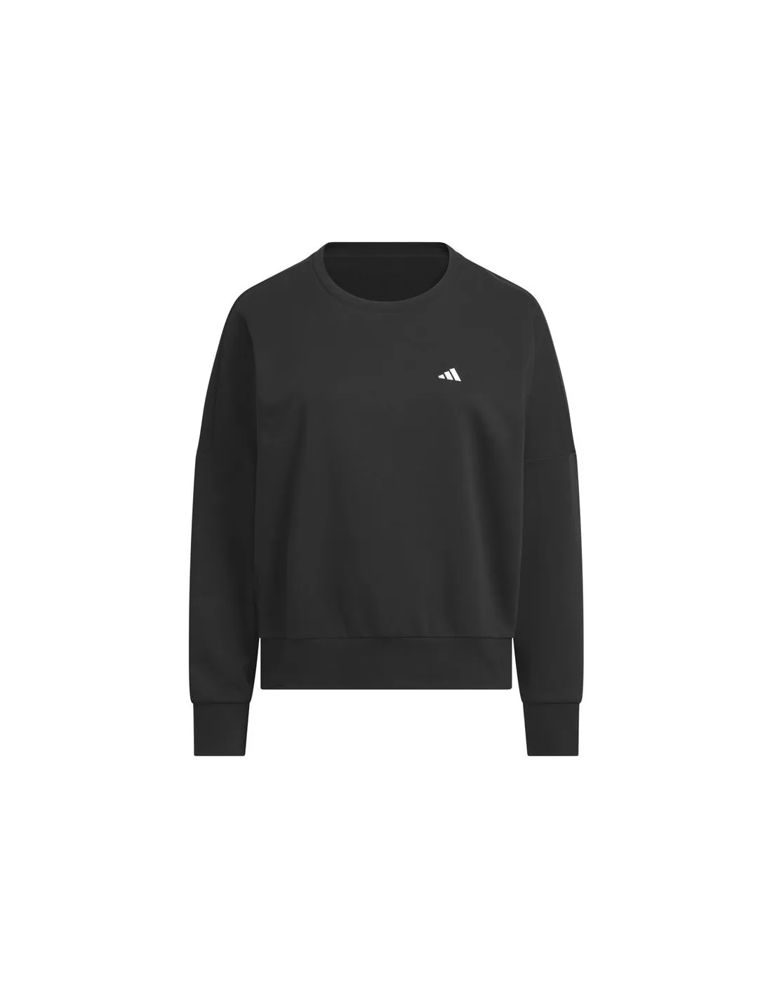 Sweat adidas Femme Essentials Petit logo Feel Cozy Inclusive Noir/Blanc
