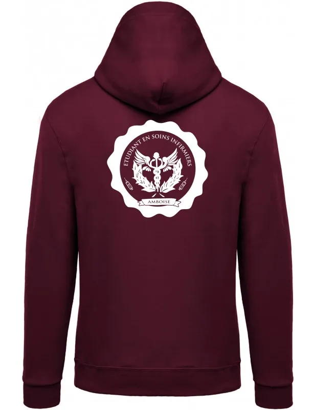 Sweat-shirt à capuche IFSI d'Amboise - Bordeaux