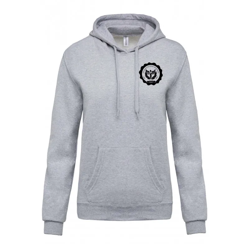 Sweat-shirt à capuche IFSI d'Amboise - Gris clair