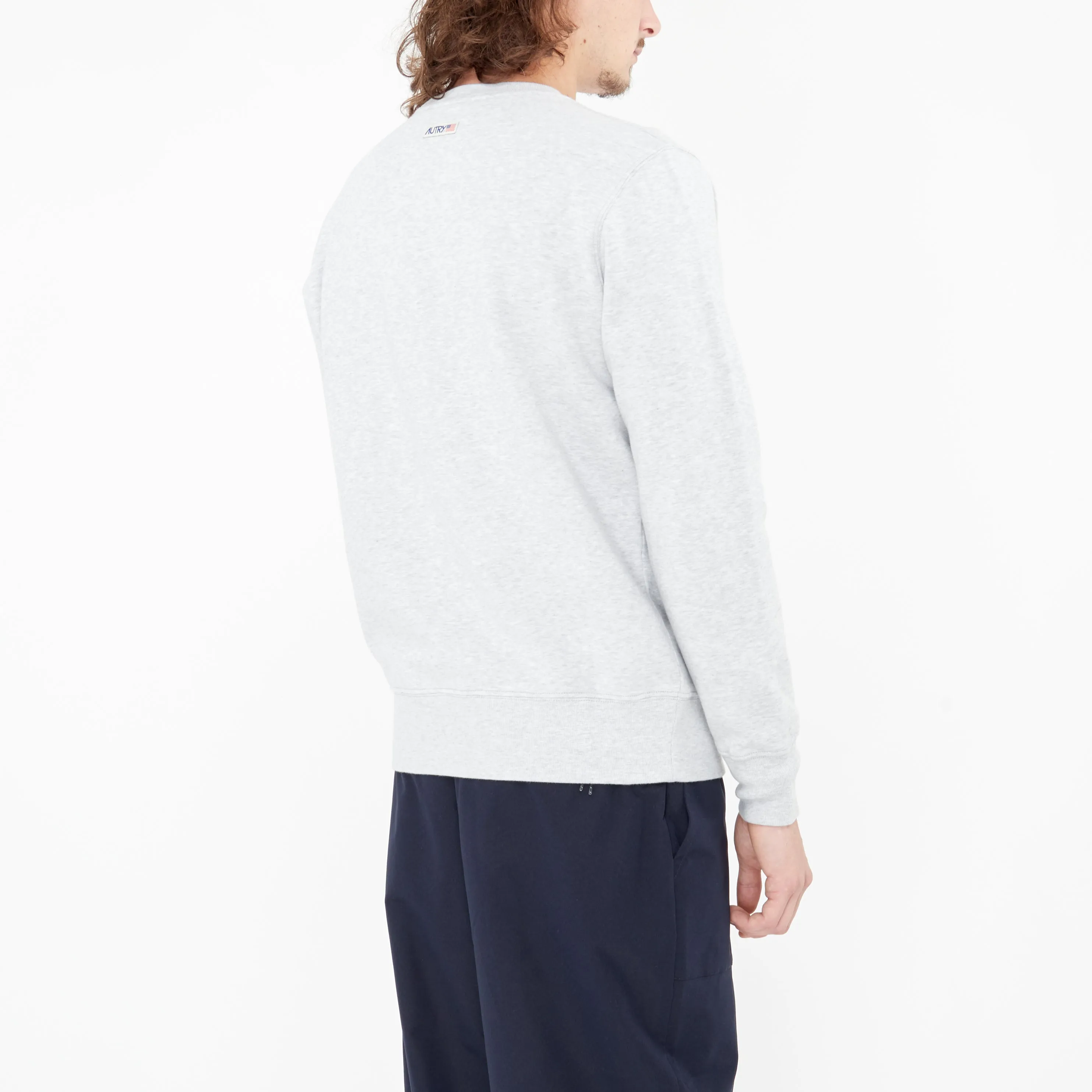 Sweatshirt Col Rond Autry Gris