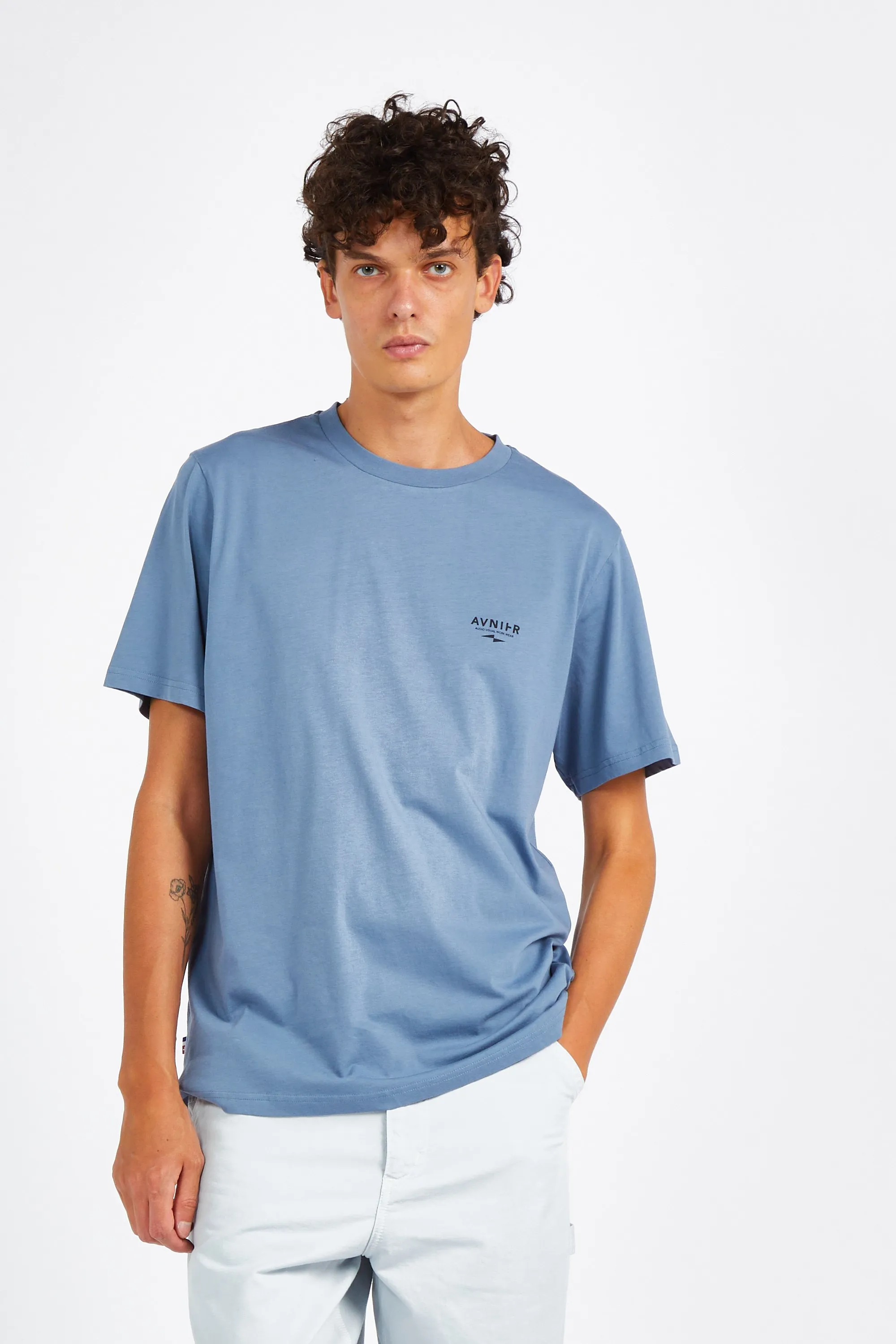 T-shirt Bleu Avnier - Homme | Citadium