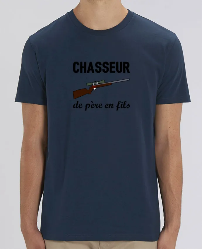 T-Shirt Chasseur de père en fils par tunetoo