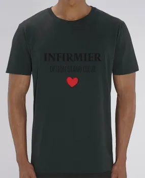 T-Shirt Infirmier option grand coeur par tunetoo