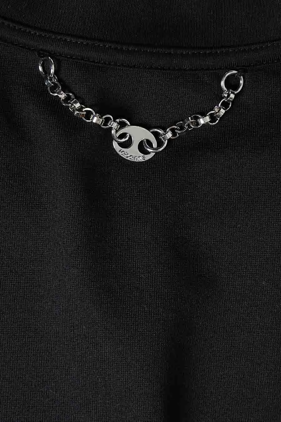 T-SHIRT SANS MANCHES NOIR
