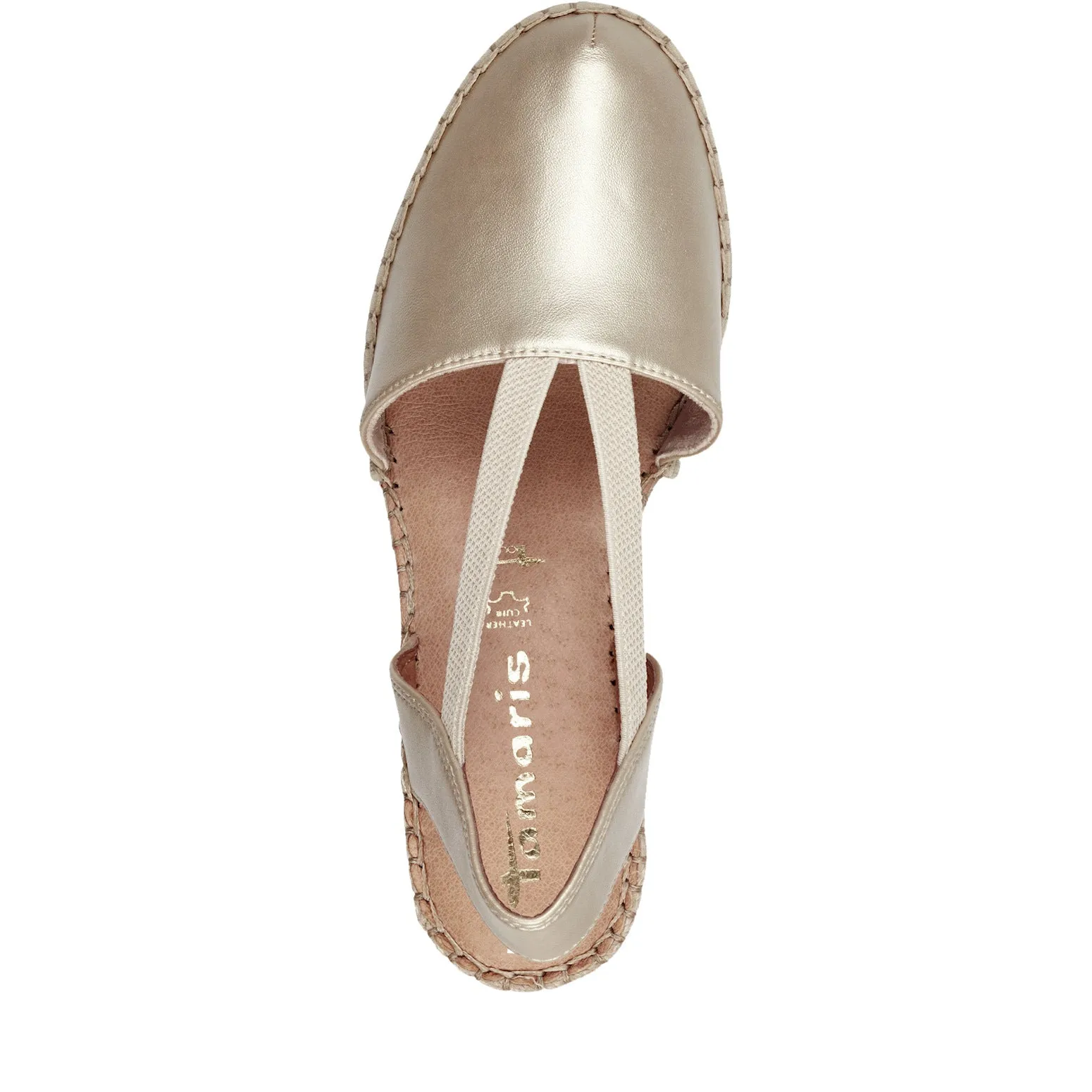 Tamaris - Compensé Or Imitation Cuir 29624-42-933