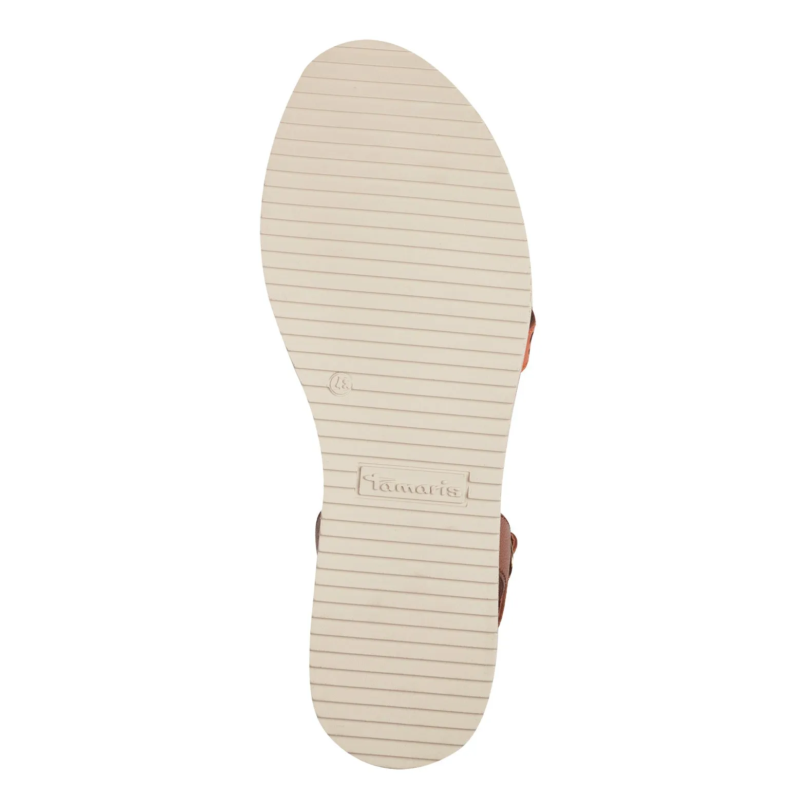 Tamaris - Nu Pied Cognac Cuir 28255-42-392