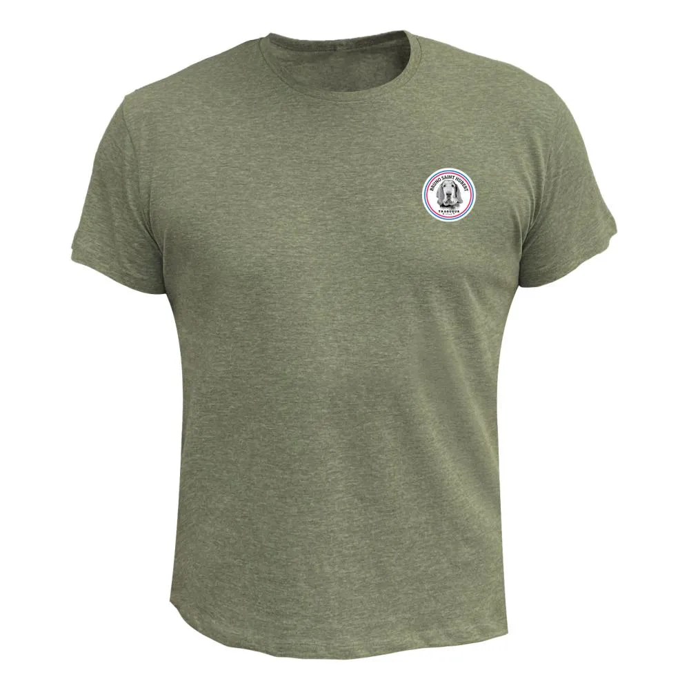 Tee-shirt Coton – Ecusson Bruno Saint-Hubert