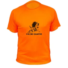 Tee shirt de chasse – Vie de chasse springer spaniel